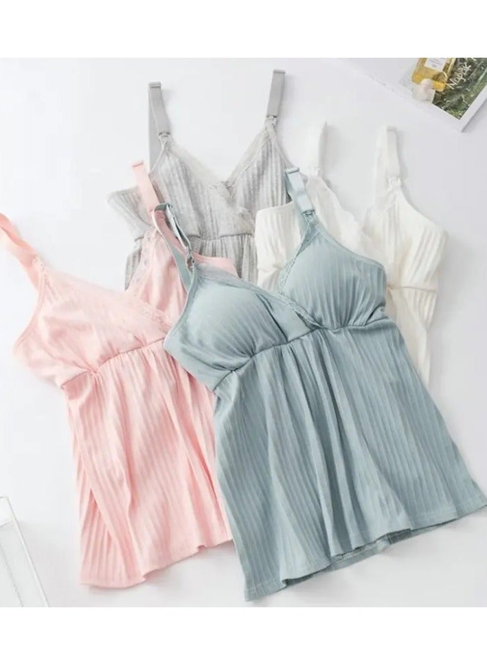 bellanina Breastfeeding Maternity Singlet with Stretch Comfort - Image 3