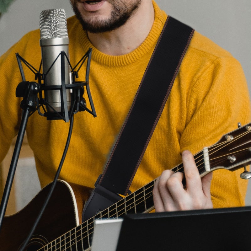 🎸 طقم حزام متين ومناسب للبشرة مثالي لعازفي ال - Image 5
