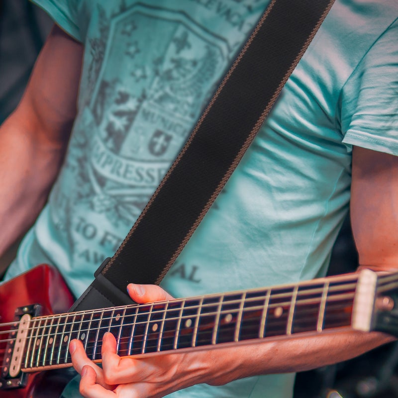 🎸 طقم حزام متين ومناسب للبشرة مثالي لعازفي ال - Image 3