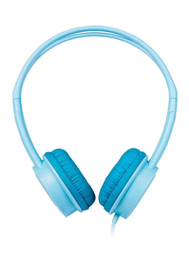 NIBEMINENT M100 Wired On-Ear Headphones Blue - Image 1