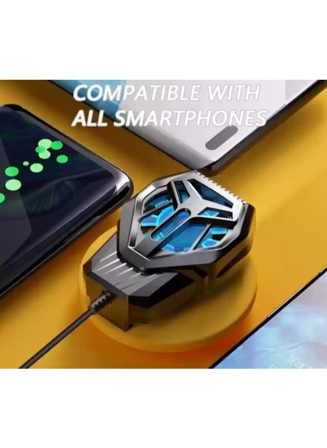 Generic Mobile Phone Cooler | Lightweight and Fast Cooling Semiconductor Cooler, Portable Strong Magnetic Cooling Fan for Mobile Phone and iPad Compatible with All Mobile Devices Like iPhone, Galaxy, Huawei, Honor, Xiaomi  - Image 3