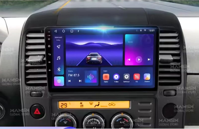 4k MRC android car stereo screen for nissan pathfinder navara model 2005-2010 applecarplay android auto reverse camera - Image 1
