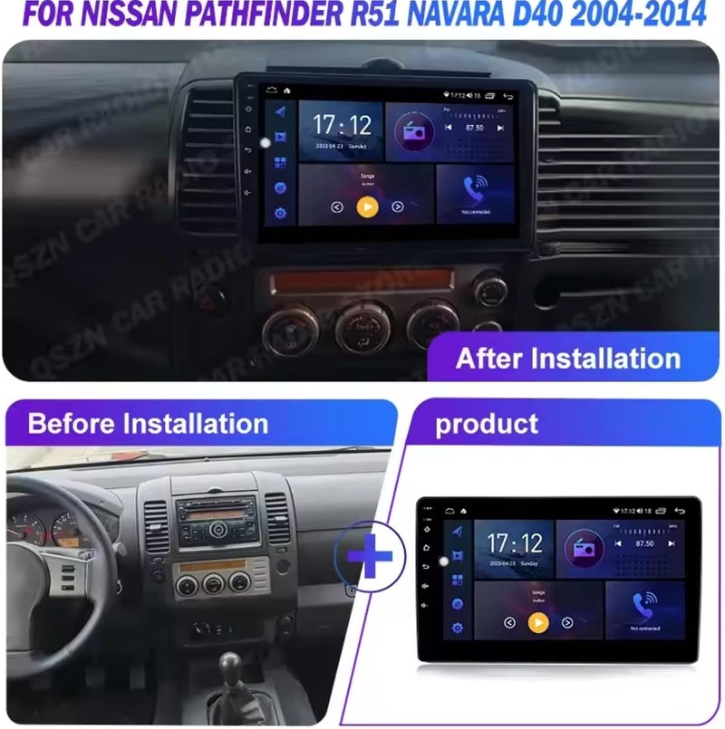 4k MRC android car stereo screen for nissan pathfinder navara model 2005-2010 applecarplay android auto reverse camera - Image 4