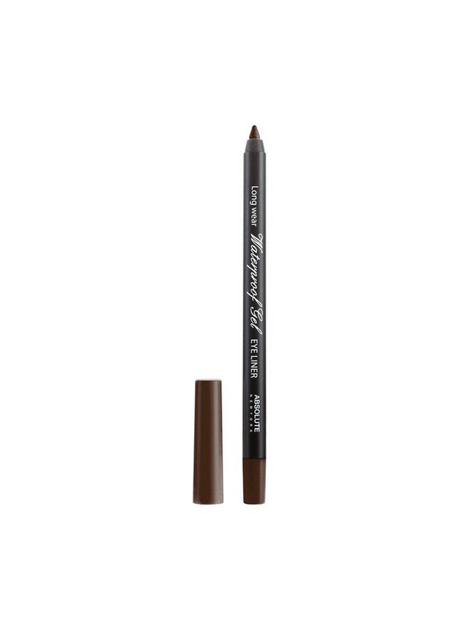 Absolute New York Waterproof Gel Eyeliner Nfb83 Dark Brown - Image 2