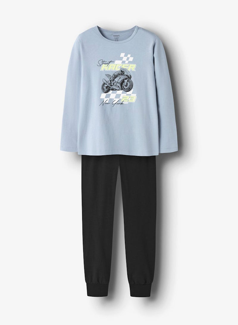 نيم ات طقم أطفال من بنطال وتوب مطبوع - Image 5