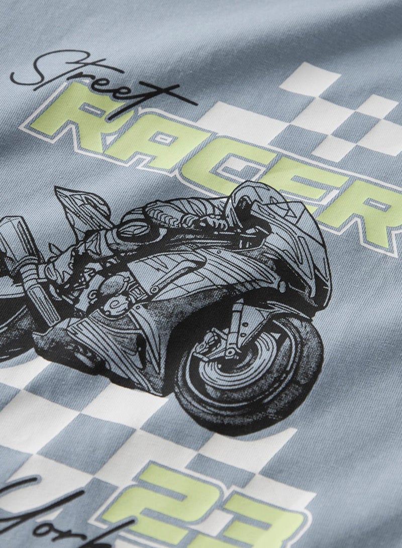 نيم ات طقم أطفال من بنطال وتوب مطبوع - Image 4