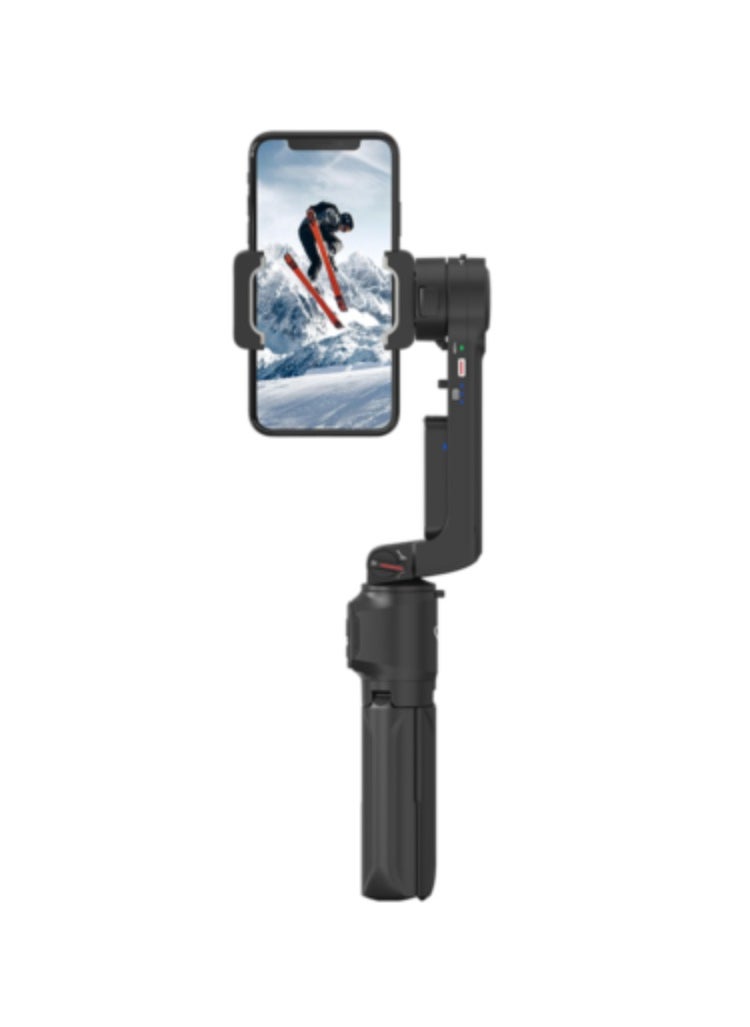 Goaltage GMB02 FlexShot Gimbal Stabilizer with Built-in Tripod, 2-Axis Stabilization, Remote Control, Wide Compatibility and Foldable Design Enhance Your Content Creation with Smooth & Professional Shots  - Image 3