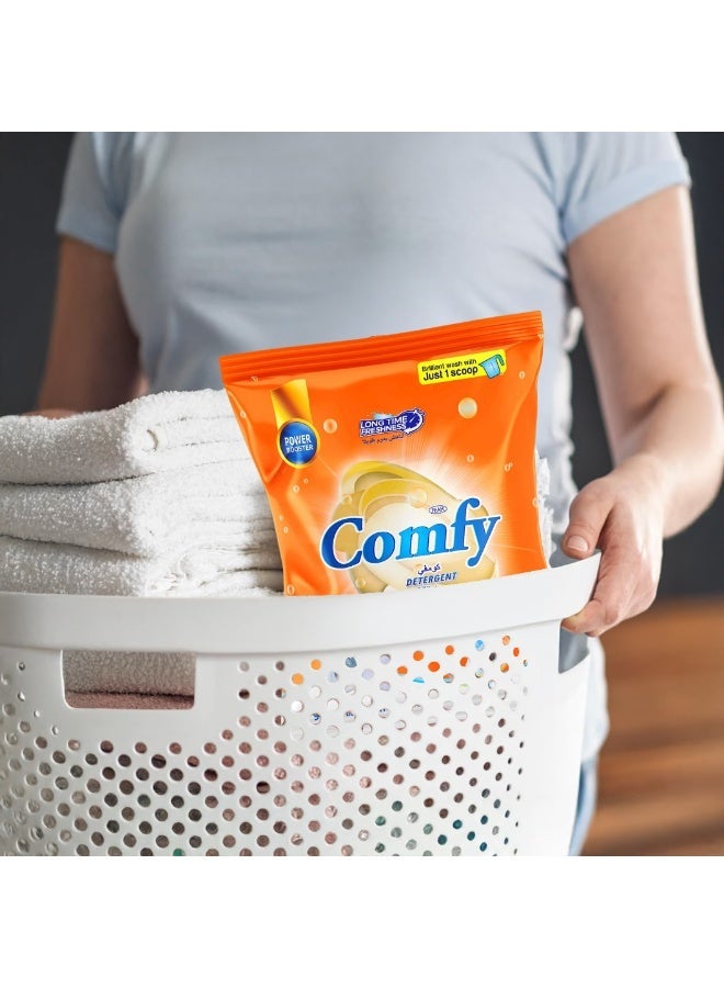 FEAH COMFY Laundry Detergent Powder 900gm | Powerful Washing Powder for Stain-Free, Fresh, and Clean Laundry – Suitable for Daily Use | Suits on All Fabrics - Image 2