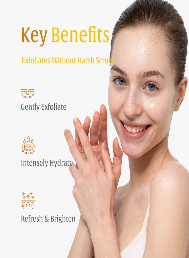 Dermendure Turmeric Kojic Acid Exfoliating Gel – Brightening Peeling Gel, Deep Pore Cleanser Minimizer Exfoliator, Face Scrub Dead Skin Cells Remover, Blackhead Remover, Korean Skin Care, 142g/5oz - Image 2