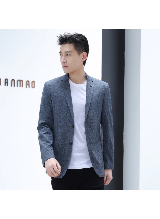 Fomoce new Spring/autumn Collection Men's Business Casual Suit - Thick, Warm, Windproof & Comfortable For Workplace - Image 3