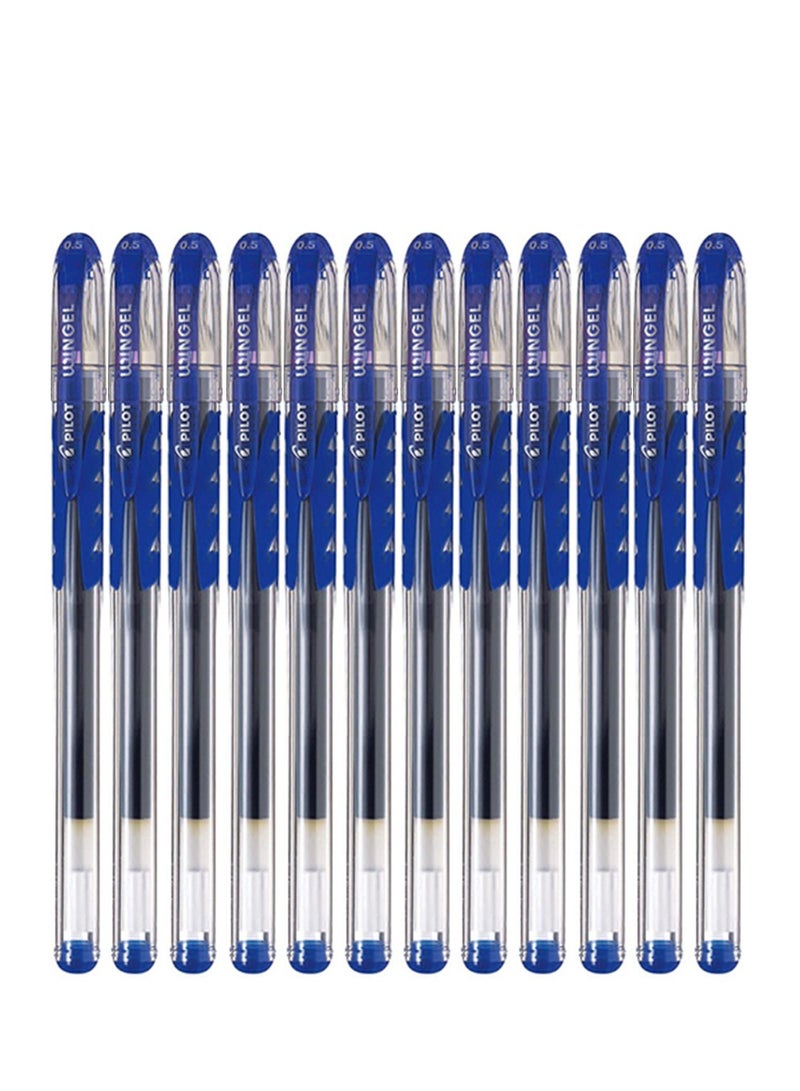 PILOT قلم رولر بال 12 قطعة بزاوية 0.5 مم حبر أزرق - Image 1