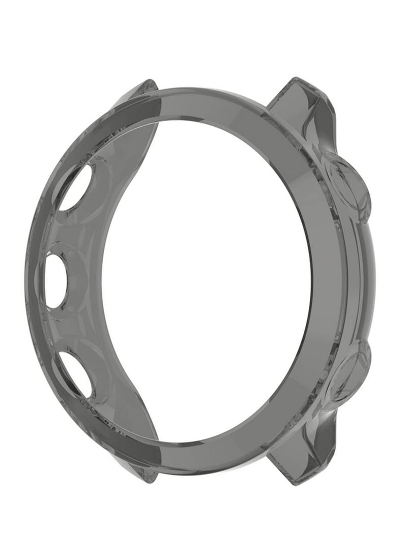 1PCS For Garmin Forerunner 55 158 Protective Cover Clear Soft TPU Bumper Shell High Transparency Scratch Resistant Shockproof Case Precise Fit for Charging Buttons - Image 2