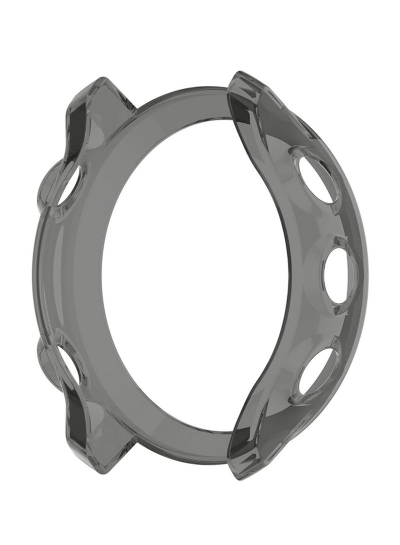 1PCS For Garmin Forerunner 55 158 Protective Cover Clear Soft TPU Bumper Shell High Transparency Scratch Resistant Shockproof Case Precise Fit for Charging Buttons - Image 3