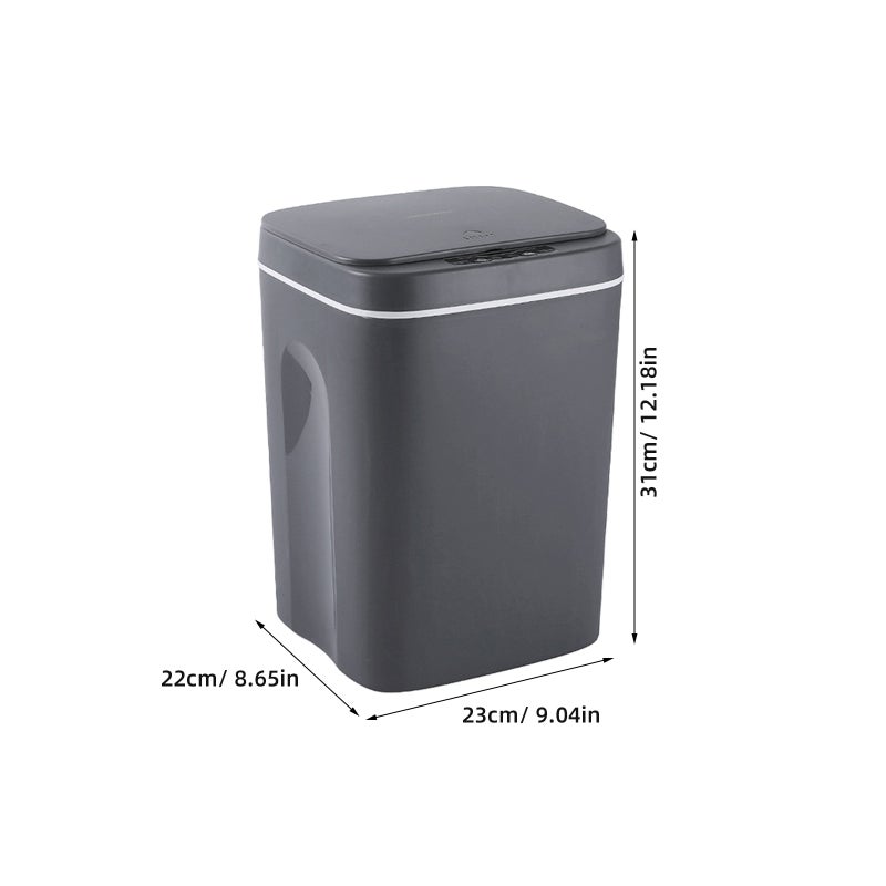 Automatic Induction Trash Can Kitchen Garbage Bin Large Capacity Trash Can Toilet Garbage Can - Image 3