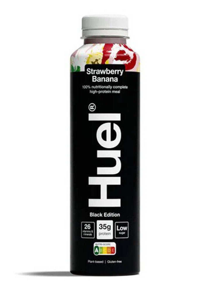 هيلي هيول الإصدار الأسود 500 مل فراولة وموز - Image 1