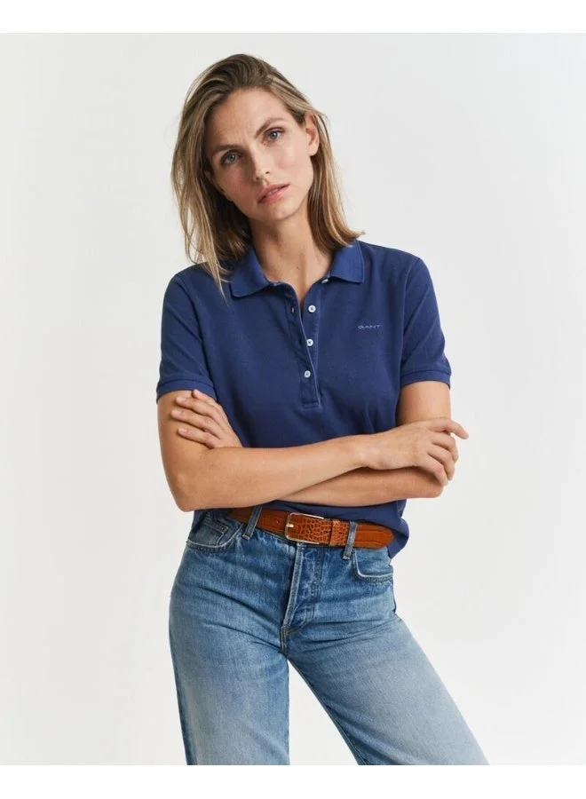 GANT Gant Sunfaded Ss Pique Polo
