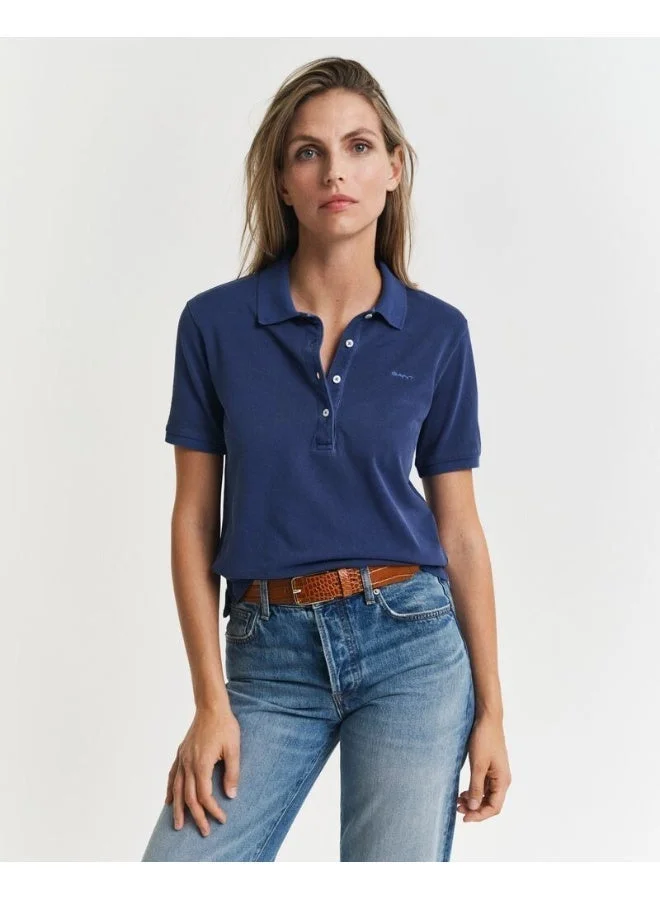 GANT Gant Sunfaded Ss Pique Polo