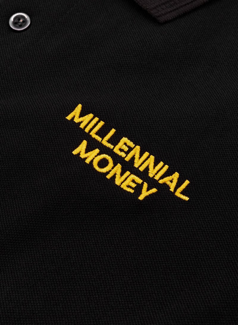 Millennial Money Polo Shirt - Image 3
