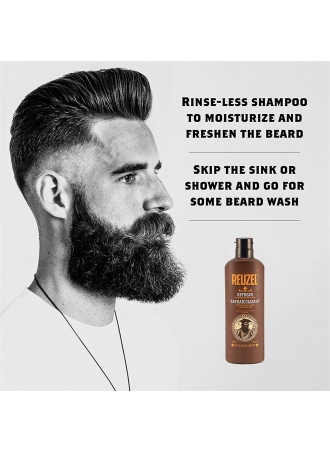 Reuzel Refresh No Rinse Beard Wash, Mens Beard Wash, 200 ml  - Image 2