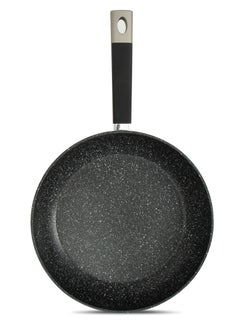 Homeway HOMEWAY Hammered Body Marble Fry Pan 28cm - Nonstick, Durable, Non-toxic Cookware for Cooking & Frying  - Image 5