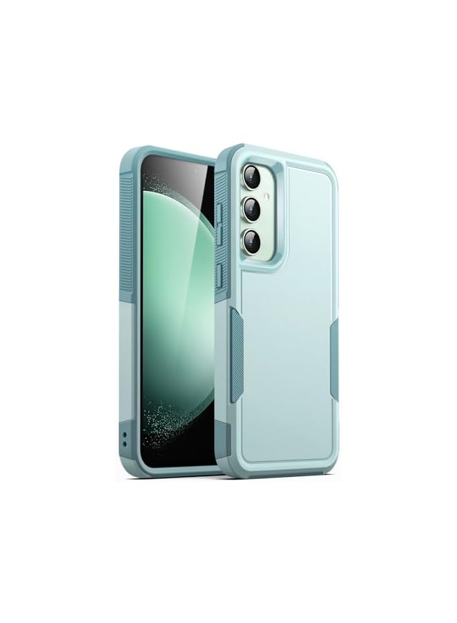 JETech Case for Samsung Galaxy S23 FE 6.4-Inch, Heavy Duty Dual-Layer Protection, Rugged Tough Shockproof Phone Cover with Matte Design (Mint Green) - Image 1