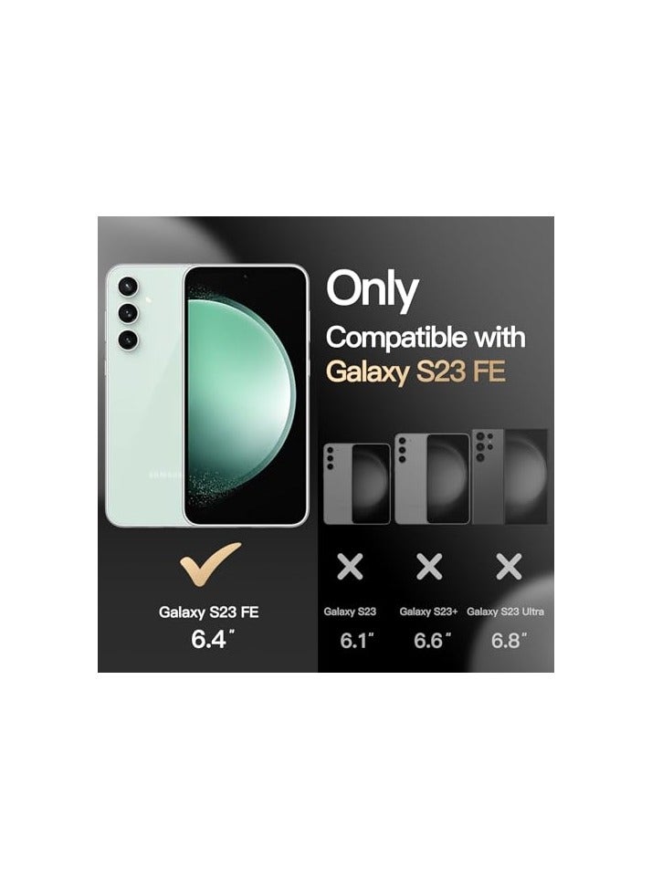 JETech Case for Samsung Galaxy S23 FE 6.4-Inch, Heavy Duty Dual-Layer Protection, Rugged Tough Shockproof Phone Cover with Matte Design (Mint Green) - Image 3