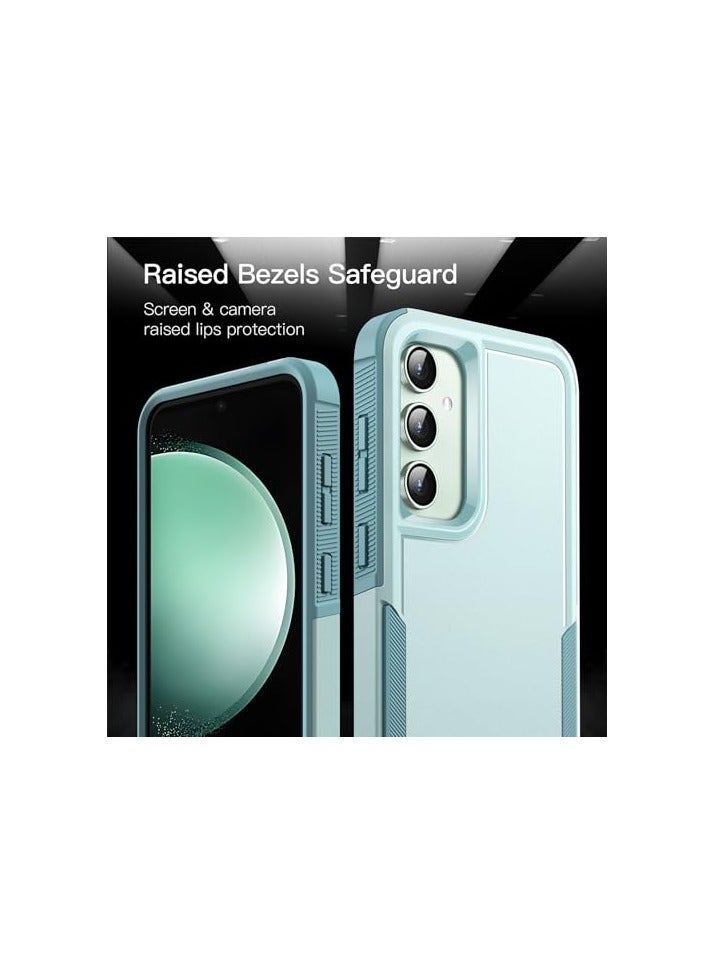 JETech Case for Samsung Galaxy S23 FE 6.4-Inch, Heavy Duty Dual-Layer Protection, Rugged Tough Shockproof Phone Cover with Matte Design (Mint Green) - Image 5