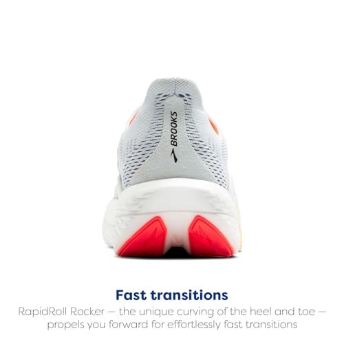 Brooks Men’s Hyperion Max 2 Neutral Running Shoe - Illusion/Coral/Black - 12 Medium - Image 3