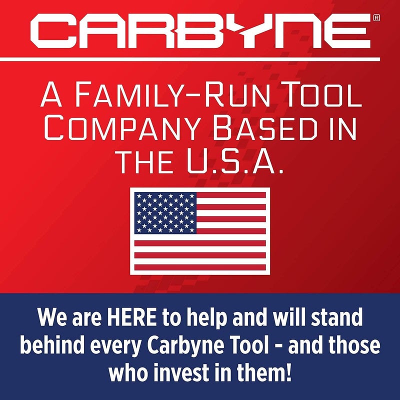 Carbyne Heavy Duty Professional Quality Lever Handle Grease Gun, 4000 PSI with Flex Hose and Rigid Extension - Image 3