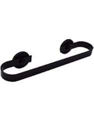 YYST Magnetic Towel Bar Towel Holder Towel Rack Towel Hook Hangerfor Refrigerator Or Steel Metal Surface - Black - Image 1