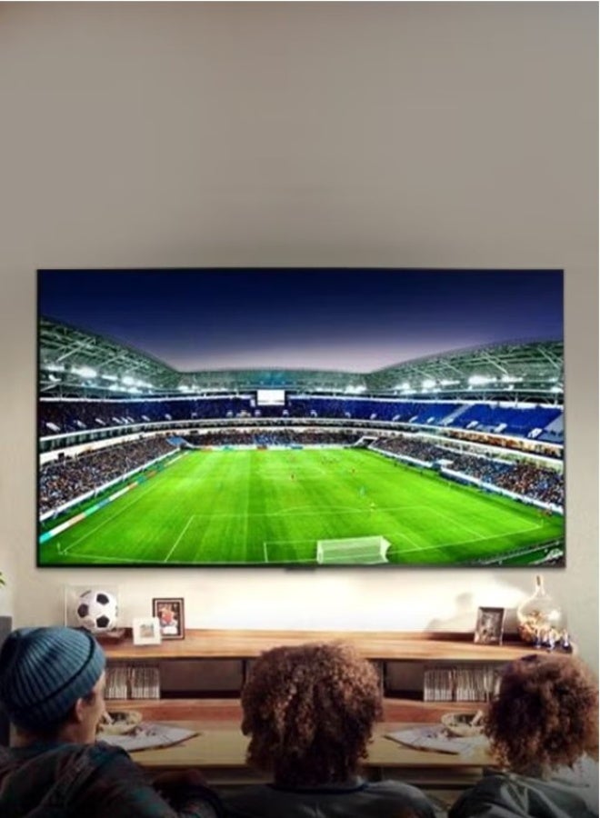 دبليو بوكس شاشة سمارت - 65 بوصة - اندرويد 14 - 4K - UHD - حامل جداري مجاني - ريموت وايرلس مجانا مجاني - WB65BUH - Image 2