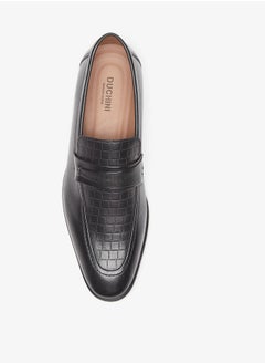 DUCHINI Duchini Men's Perforated Slip-On Loafers  - Image 4