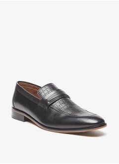 DUCHINI Duchini Men's Perforated Slip-On Loafers  - Image 1