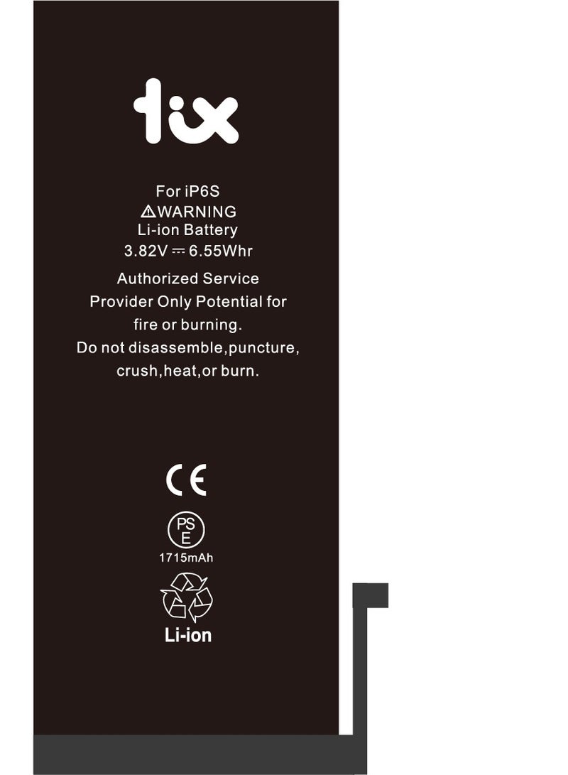 تكس بطارية ايفون 6 اس بسعة فائقة - Image 3