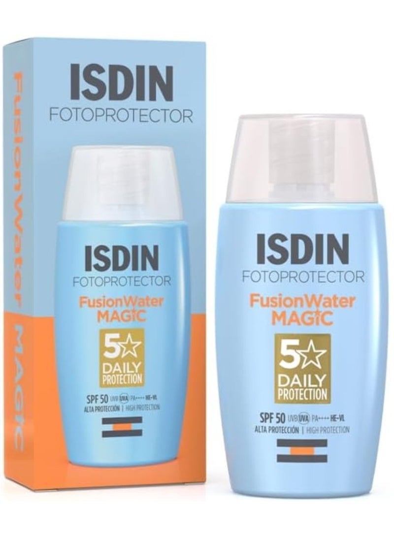 ISDIN Fotoprotector Fusion Water Magic SPF50 - 50 ml - Image 1