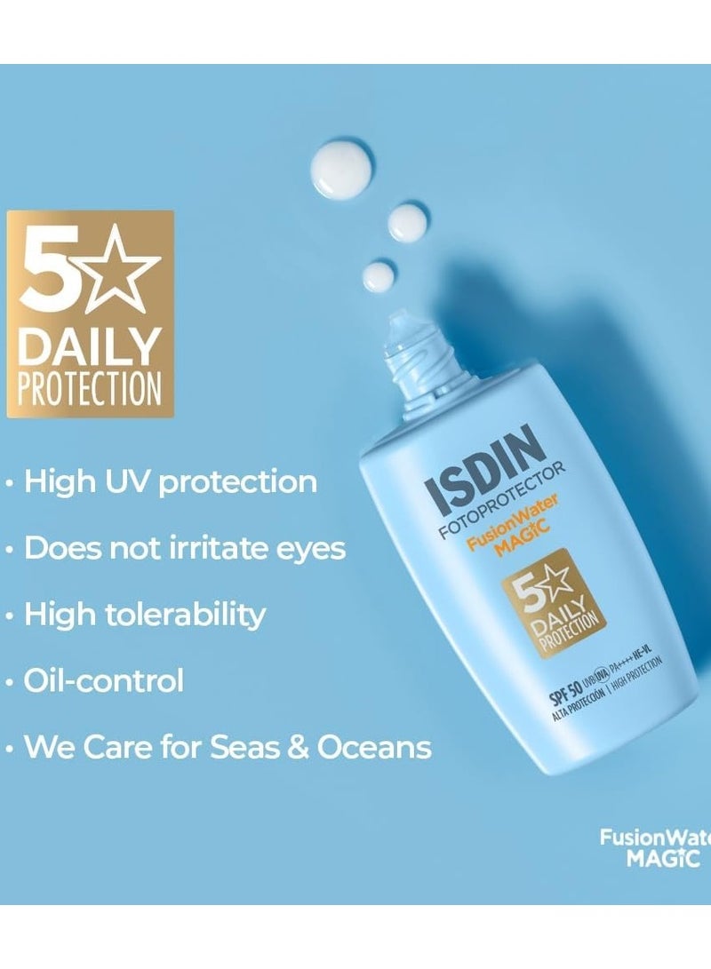 ISDIN Fotoprotector Fusion Water Magic SPF50 - 50 ml - Image 3