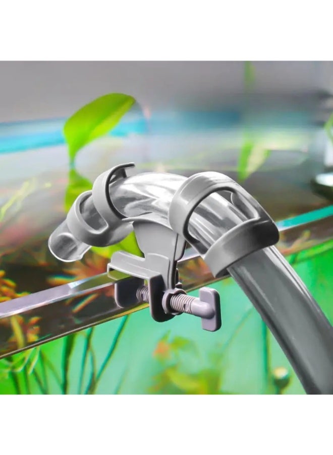 مشبك تثبيت أنبوب تغيير ماء حوض السمك، مشبك خاص لأنبوب تغيير ماء حوض السمك المرن، ملحقات - Image 4