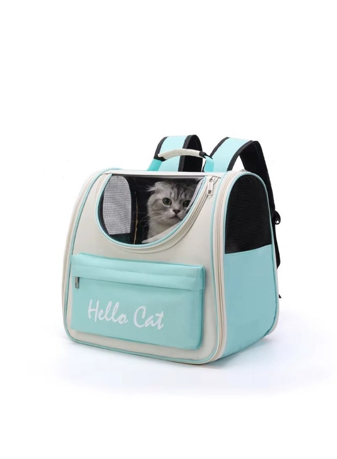 Generic Foldable Pet Backpack 🐾 – Breathable & Anti-Jump Carrier for Small Cats and Dogs, Perfect for Walks & Vet Visits  - Image 1
