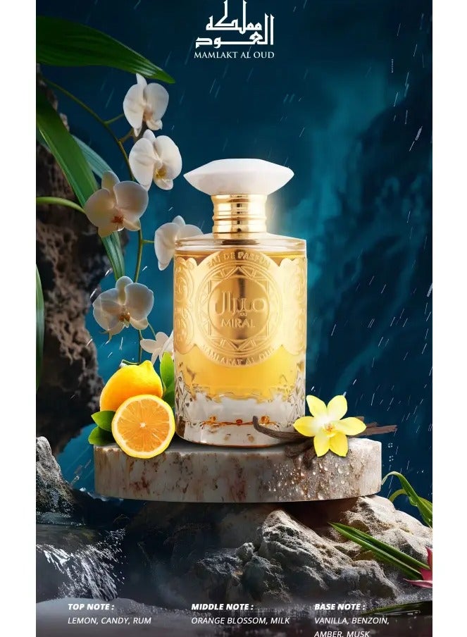 Mamlakat Al Oud MIRAL women100 ml - Image 2