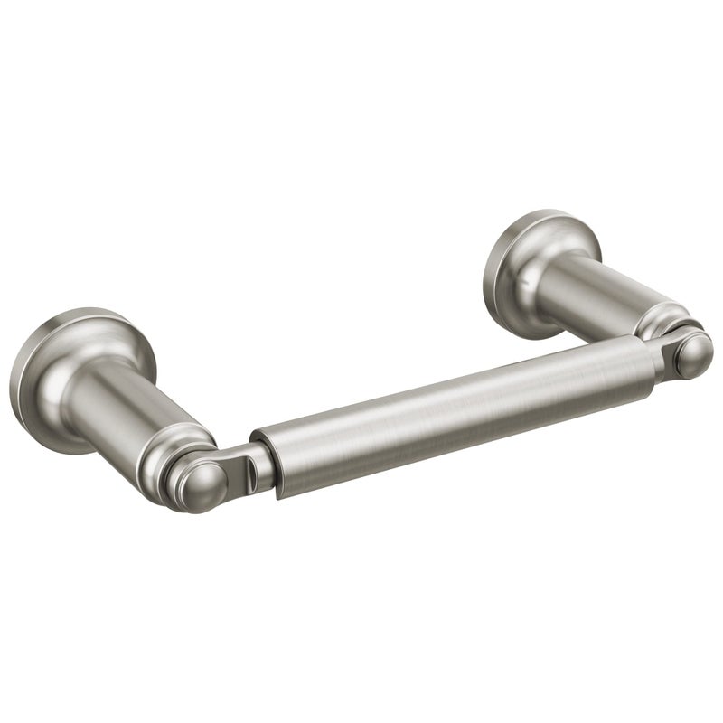 Delta Delta Saylor (1-Pack) Toilet Paper Holder Stainless Steel Tissue Roll Holder for Bathroom Organization and Storage Pivoting Toilet Tissue Holder Wall Bathroom Accessories 73550-SS - Image 1