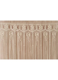 Antikiano Macrame Curtain, Macrame Wall Hanging Door Curtain Wedding Backdrop Window  - Image 4