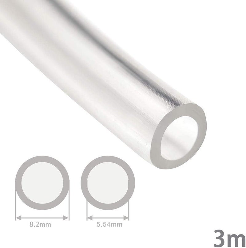 WayinTop 3 قطع مضخة مياه صغيرة DC 3V 5V مضخة محرك غاطس دقيق + 3 متر أنبوب فينيل شفاف مرن من PVC ��حوض السمك والنافورة وأحواض السمك والحديقة والنباتات والزهور - Image 3