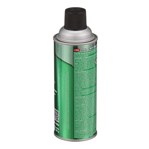 CRC Chain And Wire Rope Lubricant, 10 Wt Oz, Extreme Duty Synthetic Lubricant With Moly, Aerosol Spray - Image 4