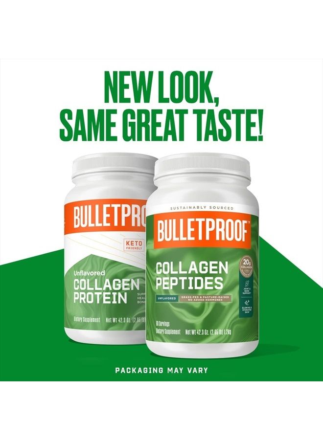 Bulletproof Unflavored Collagen Peptides Powder, 42.3 Ounces, Keto and Paleo-Friendly with 20g of Protein - Image 2