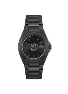 LACOSTE Round Analog Men's Black Case Watch - 2011336  - Image 1