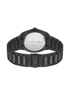 LACOSTE Round Analog Men's Black Case Watch - 2011336  - Image 3