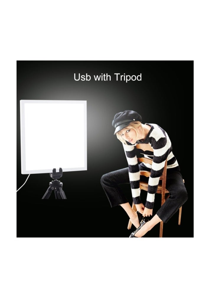 PULUZ PULUZ Mini LED Photography Light Panel with Studio Shooting Tent Box – 20x20cm Shadowless Acrylic Light Box for Product Photography  - Image 4