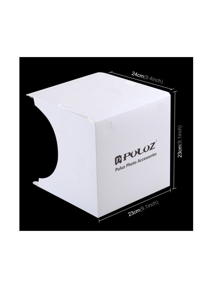 PULUZ PULUZ Mini LED Photography Shadowless Light Lamp Panel Pad + Studio Shooting Tent Box, Acrylic Material, 20cm x 20cm Effective Area  - Image 2