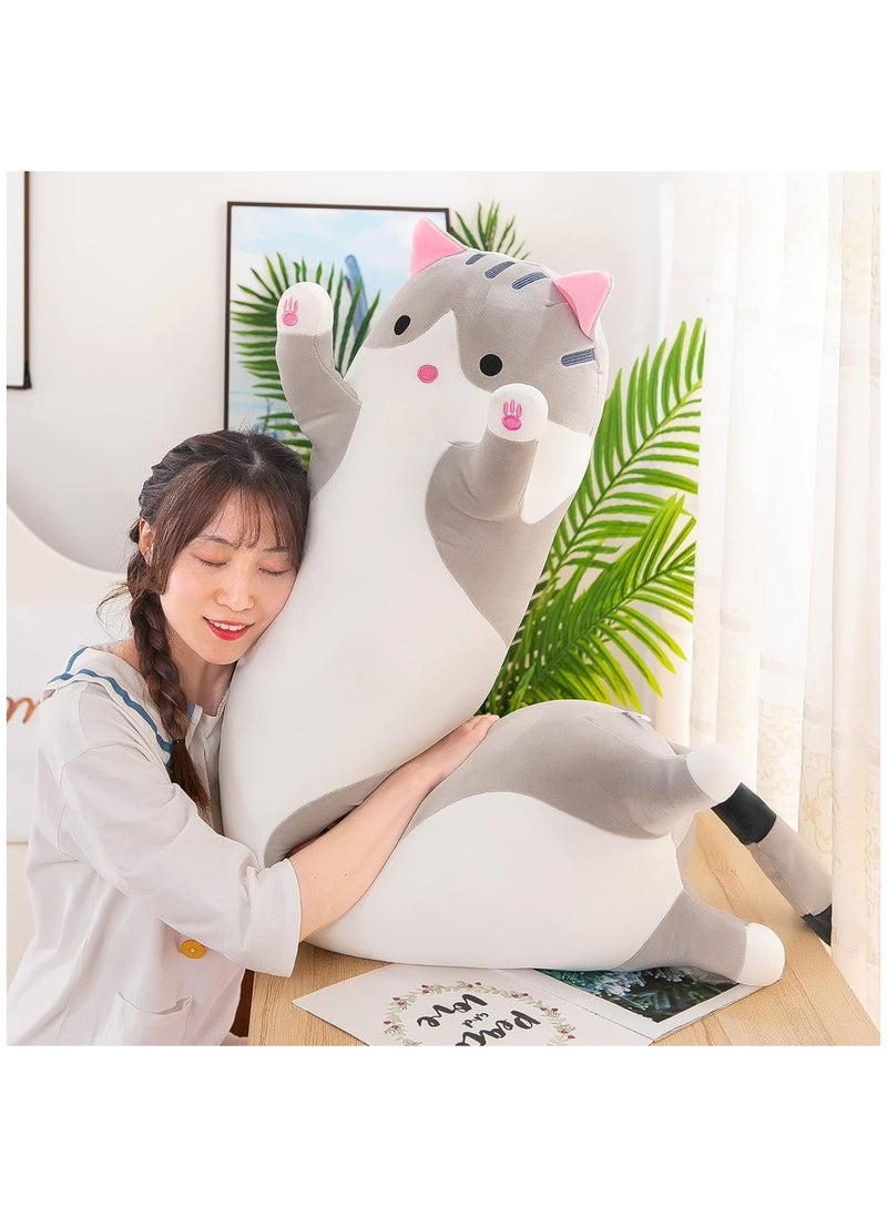 90cm Cute Kitten Stuffed Plush Pillow, Holiday Gift for Kids and Girlfriends  - Image 2