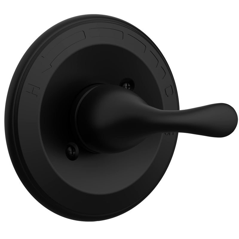 KANDENT Replacement for Delta Classic 13 Series SingleFunction Shower Valve Trim Kit Shower Handle Matte Black Shower Trim Kit T13020BL RP46074 Cartridge Included Valve Not Included - Image 2